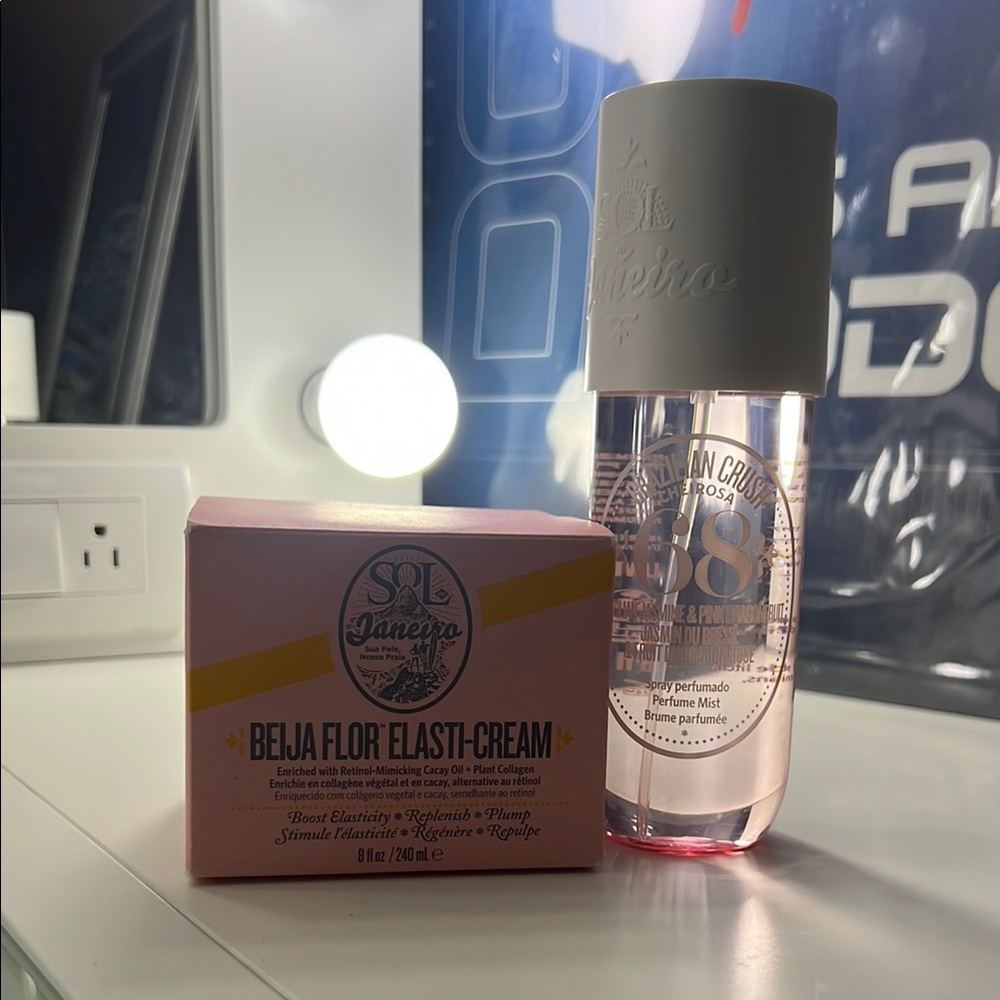 Sol de Janeiro Beija Flor Elasti-Cream and Perfume Mist Set - Pink